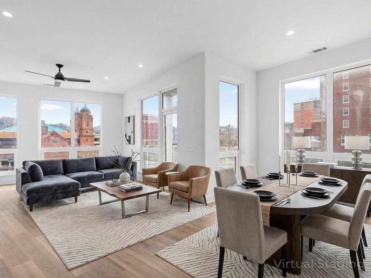 living and dining room